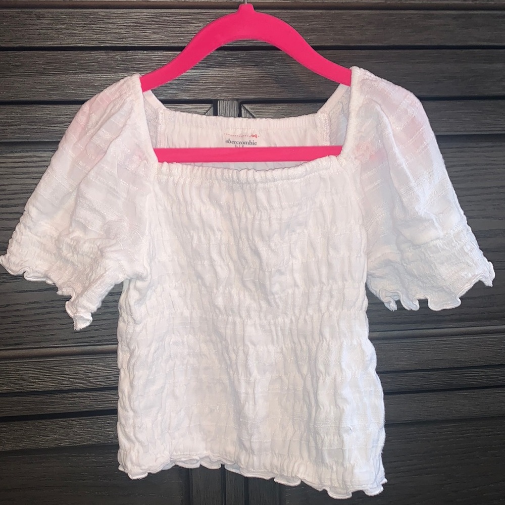 White Girls Abercrombie shirt